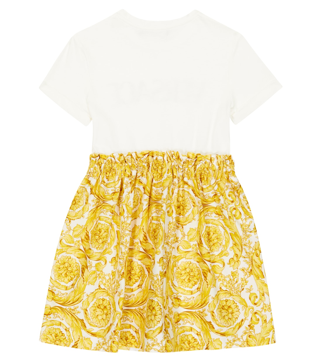 Kleid Barocco aus Baumwoll-Jersey | Versace Kids
