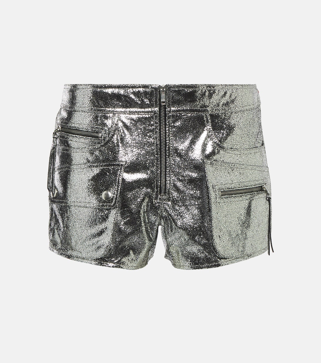Shorts Coria in pelle metallizzata | Isabel Marant