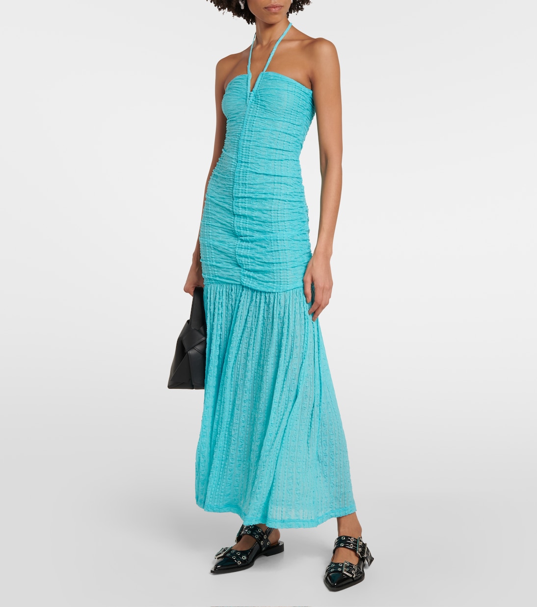 Midikleid aus Spitze | Ganni