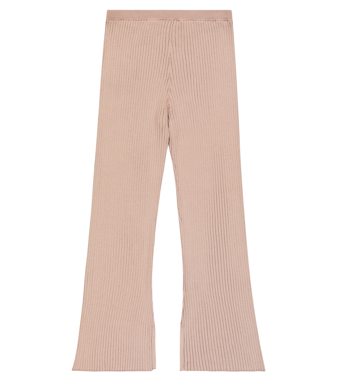 Ribbed-knit cotton pants | Brunello Cucinelli Kids
