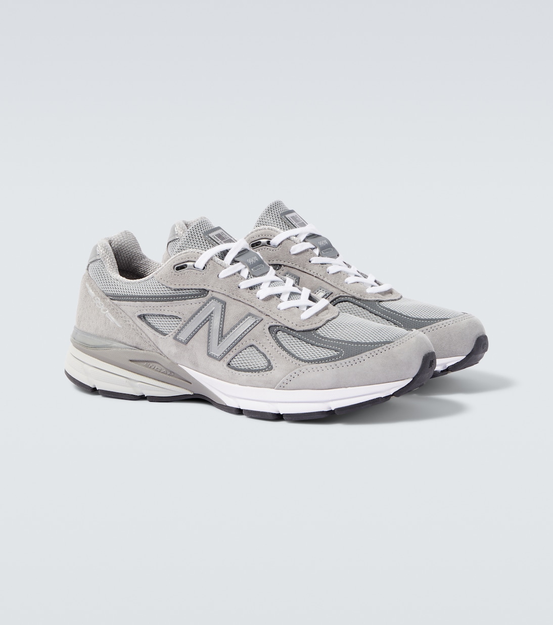 Made In USA 990 suede-trimmed sneakers | New Balance