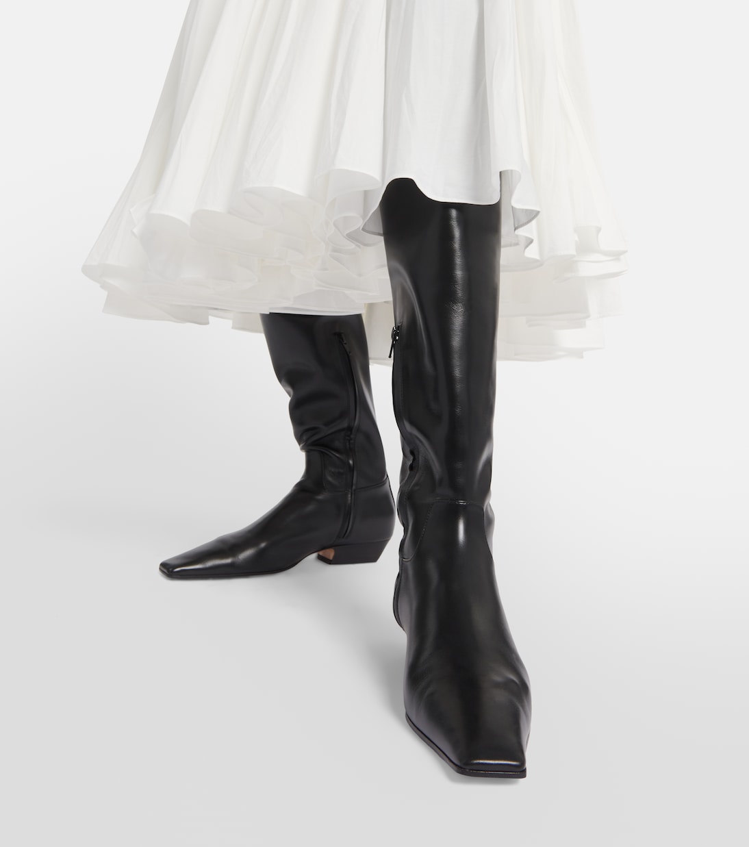 Botas mosqueteras Marfa de piel | Khaite
