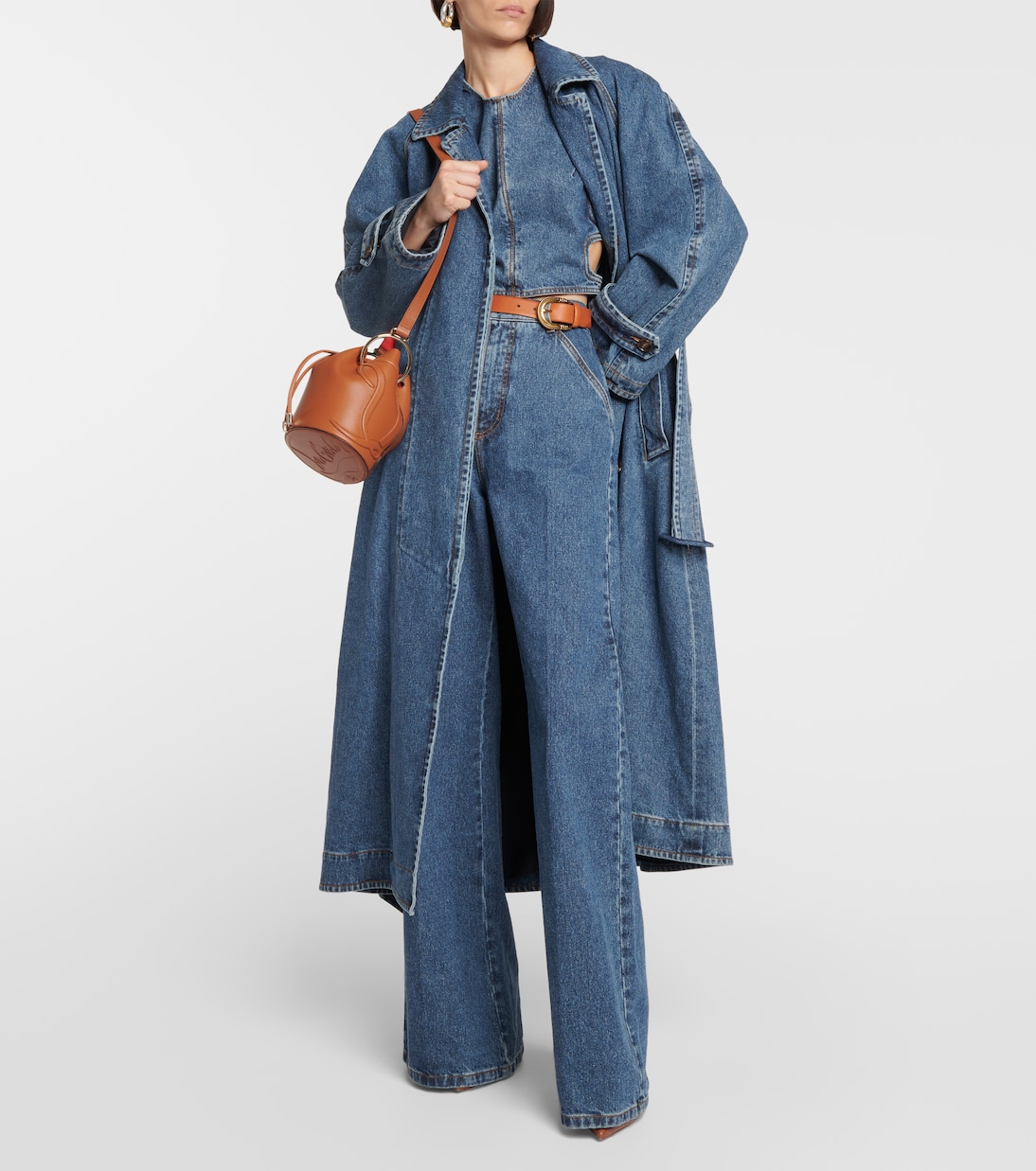 Bucket-Bag By My Side aus Leder | Christian Louboutin