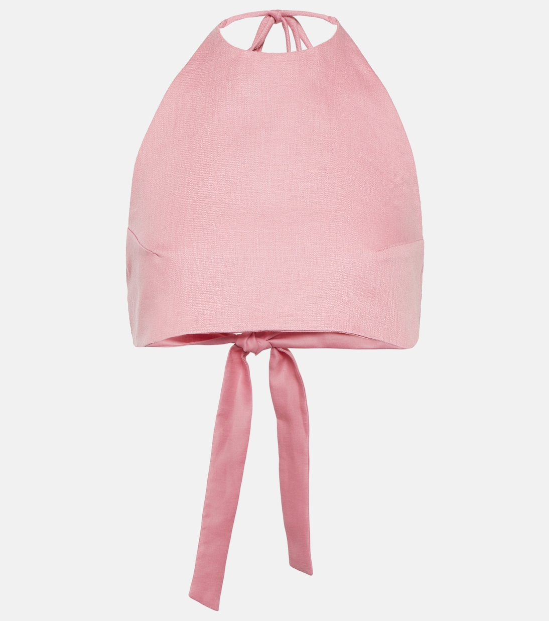 Cropped-Top Marseille aus Leinen | Asceno