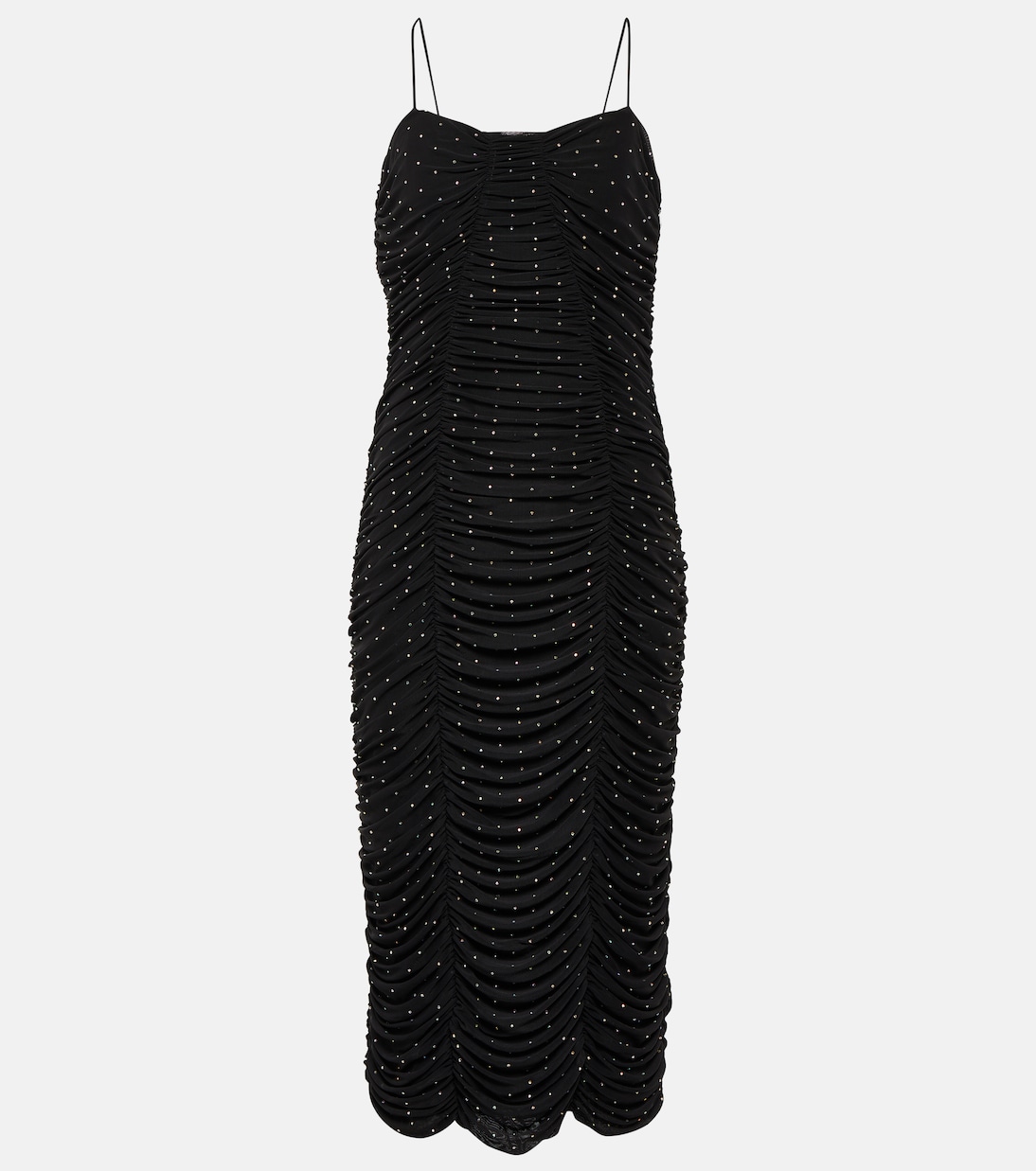 Crystal-embellished mesh midi dress | Rotate