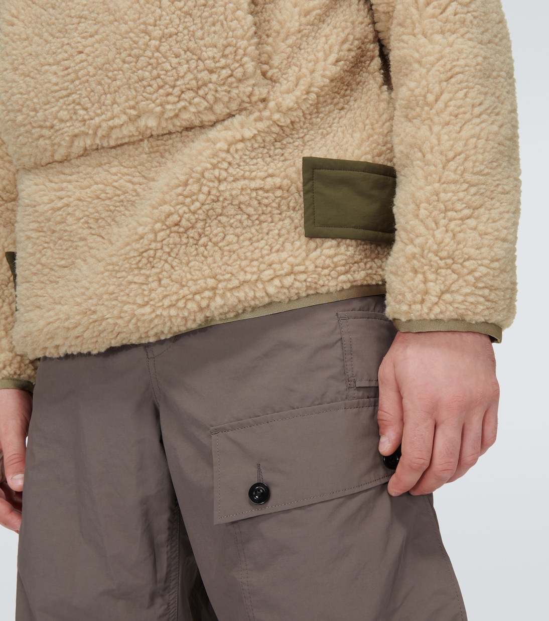 Chaqueta de borrego sintético | Sacai
