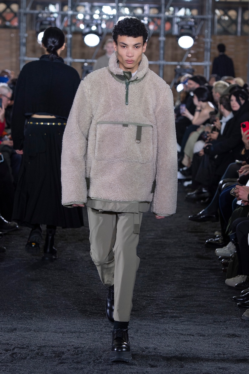 Chaqueta de borrego sintético | Sacai