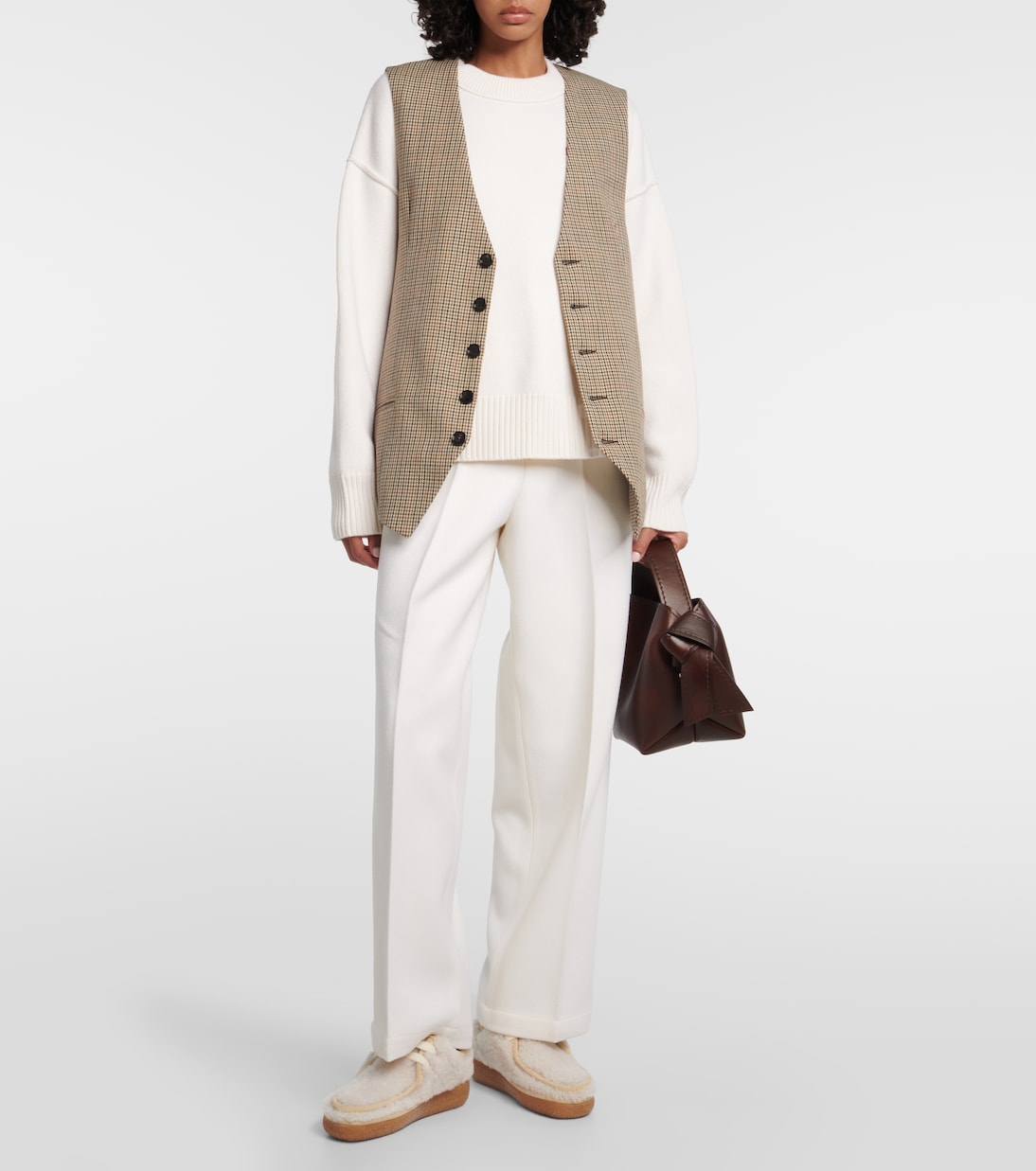 Mocassins en shearling | Ami Paris