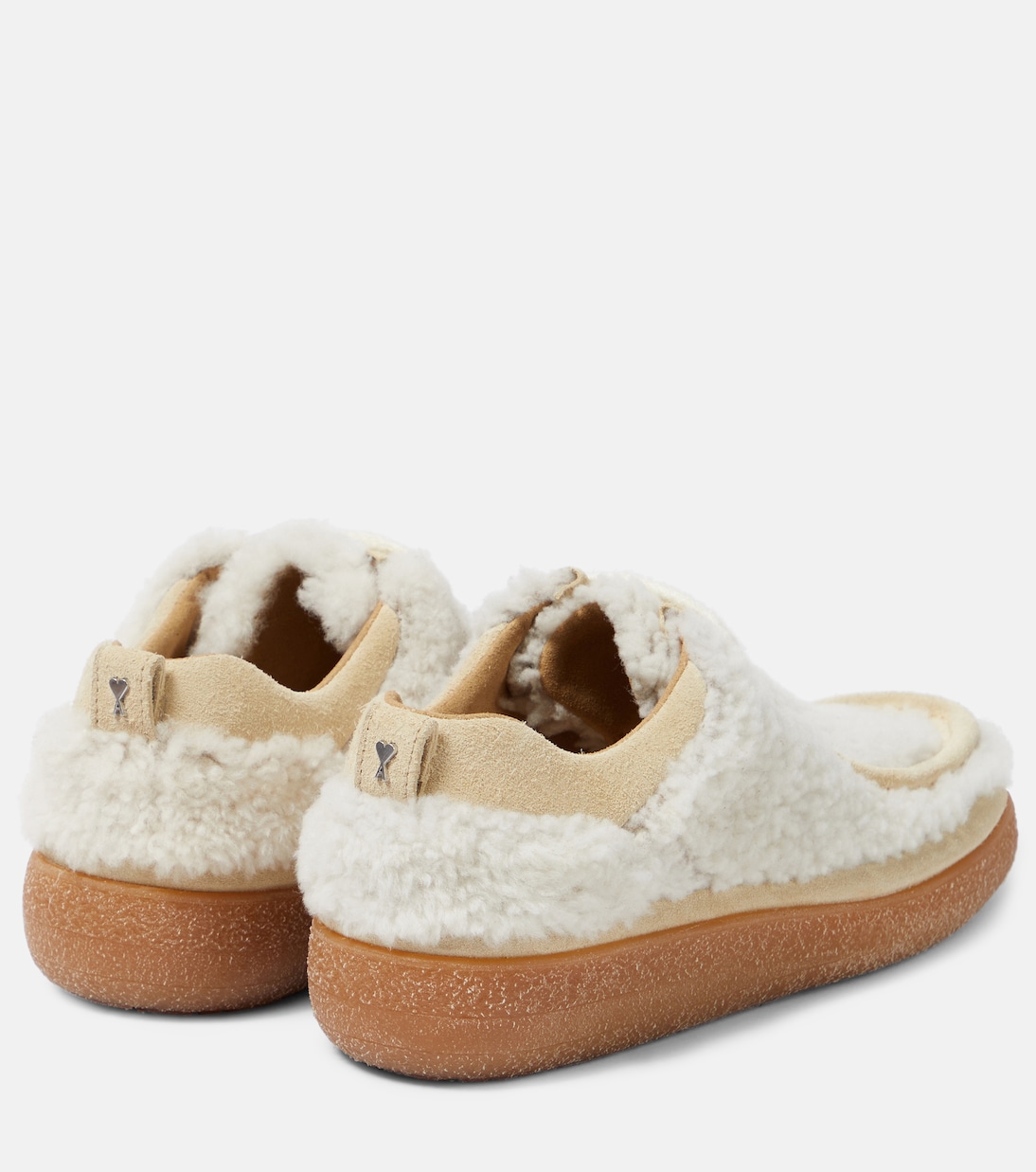 Mocassins en shearling | Ami Paris