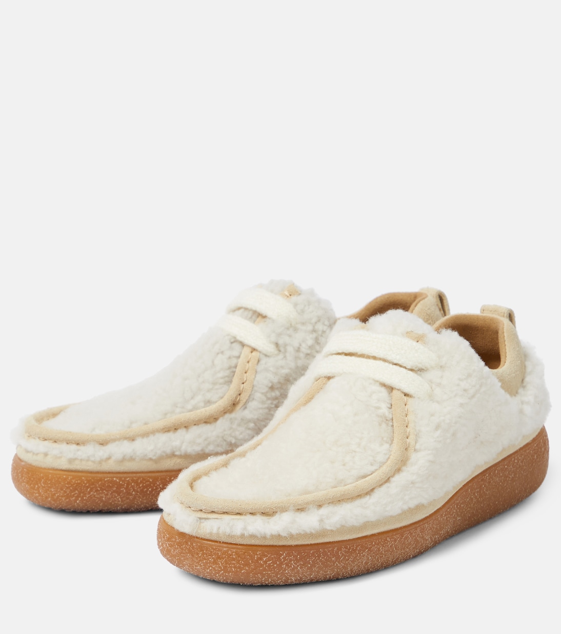 Mocassins en shearling | Ami Paris