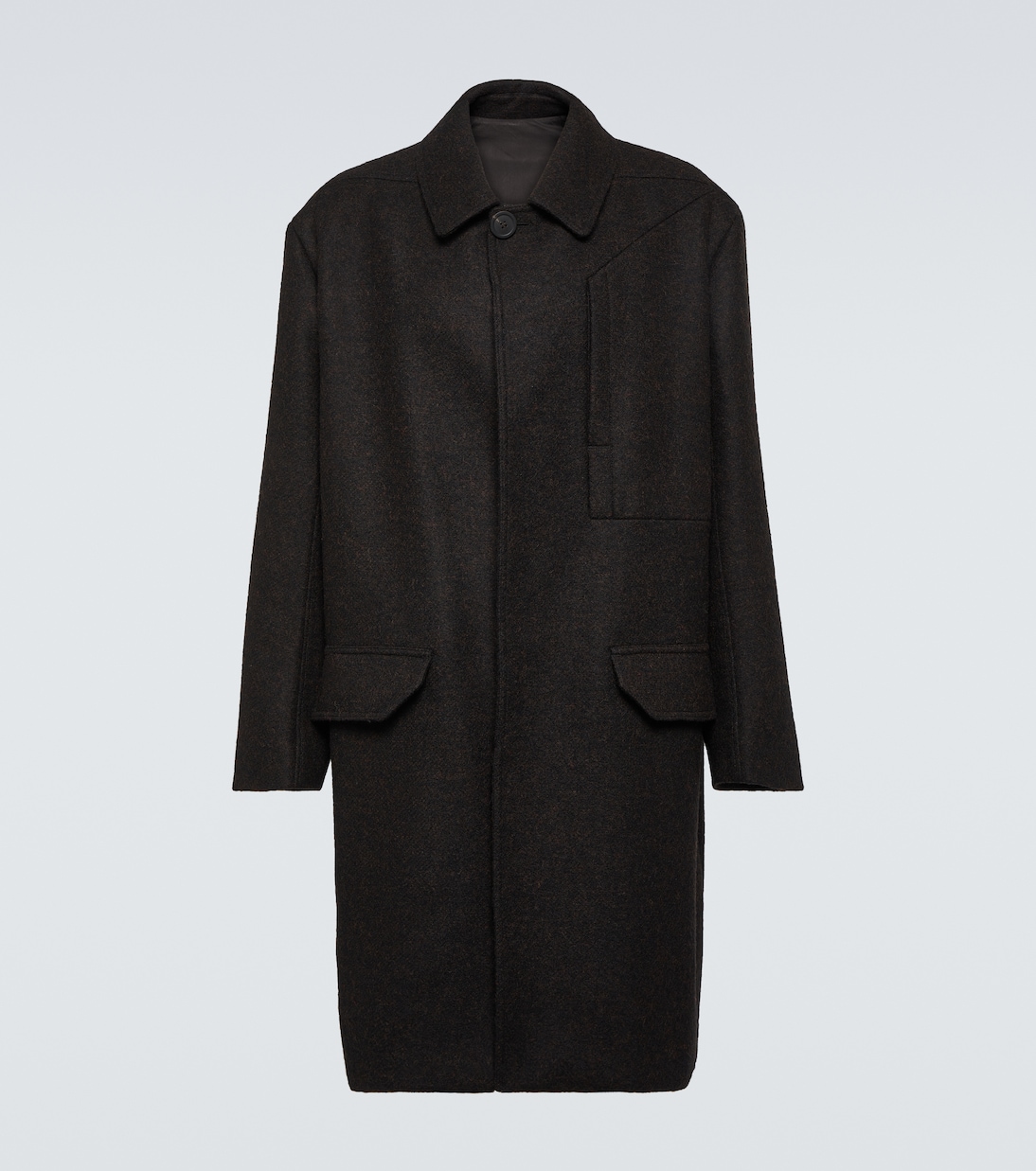 Abrigo Jumbo de lana virgen | Rick Owens