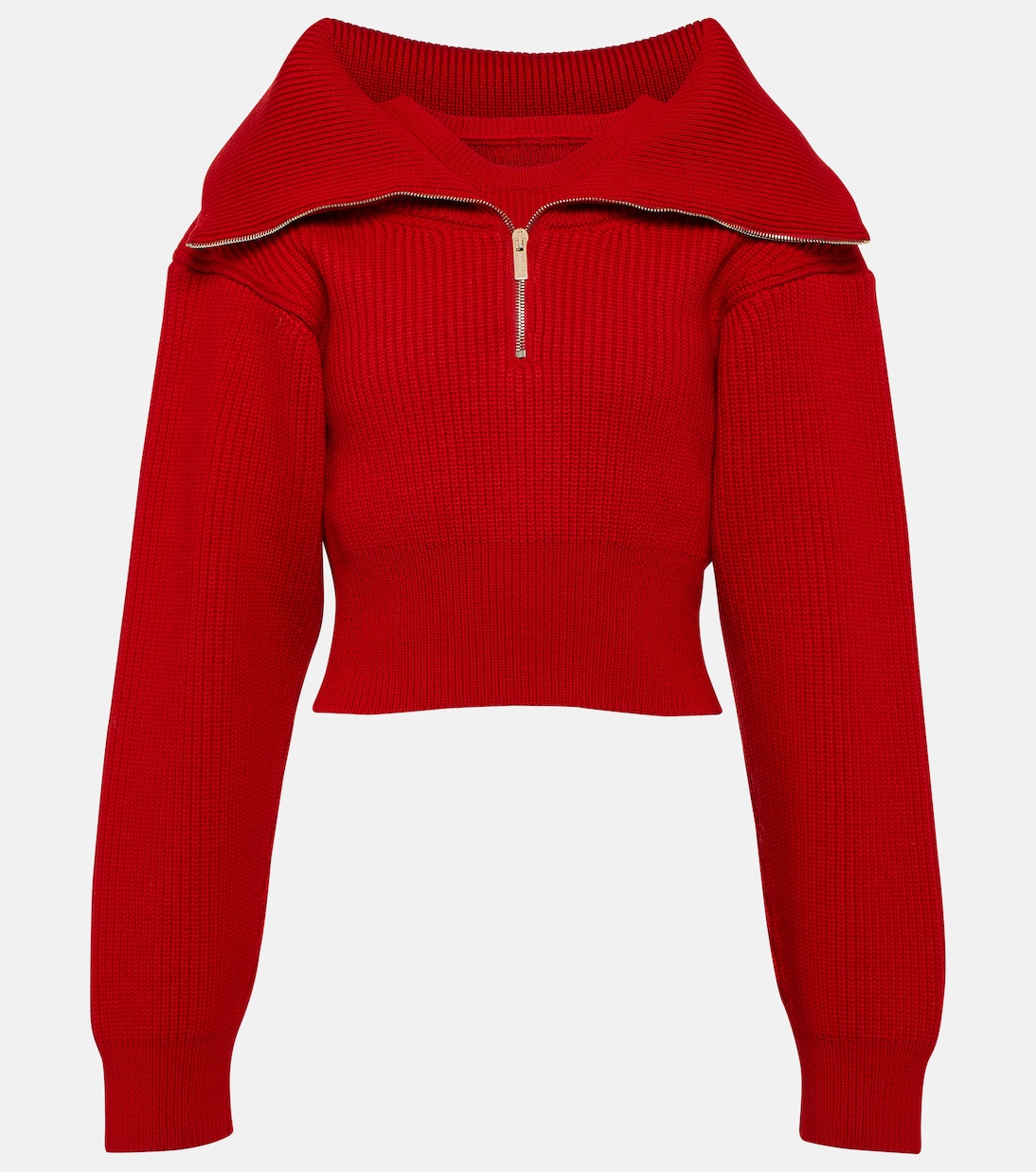 Jersey La Maille Risoul de lana cropped | Jacquemus