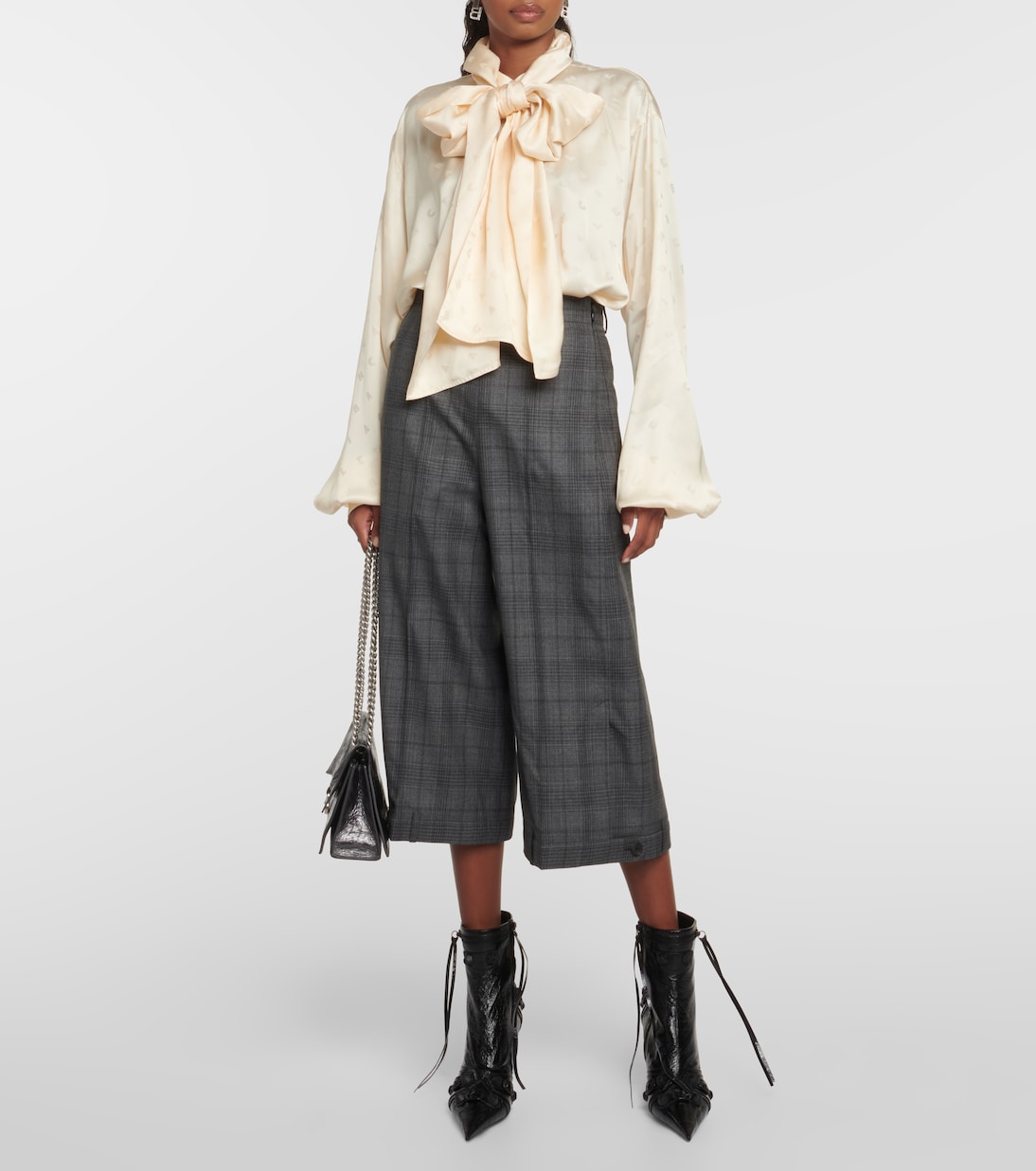 Bottines Cagole 90 en cuir | Balenciaga