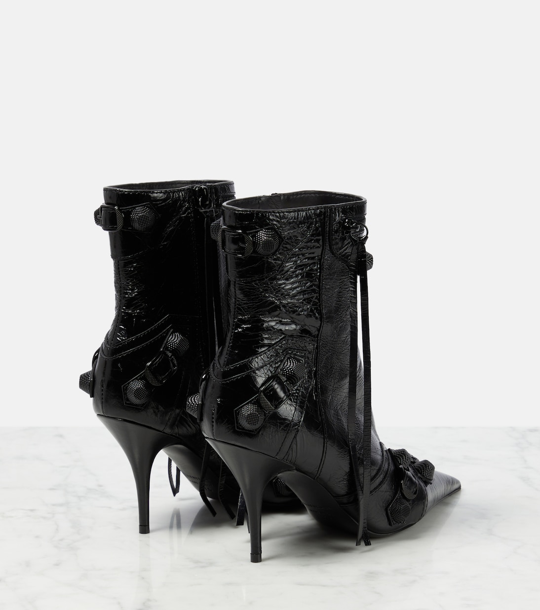 Bottines Cagole 90 en cuir | Balenciaga