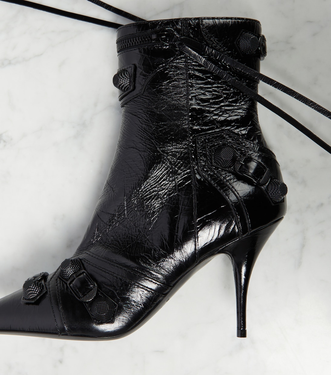 Bottines Cagole 90 en cuir | Balenciaga