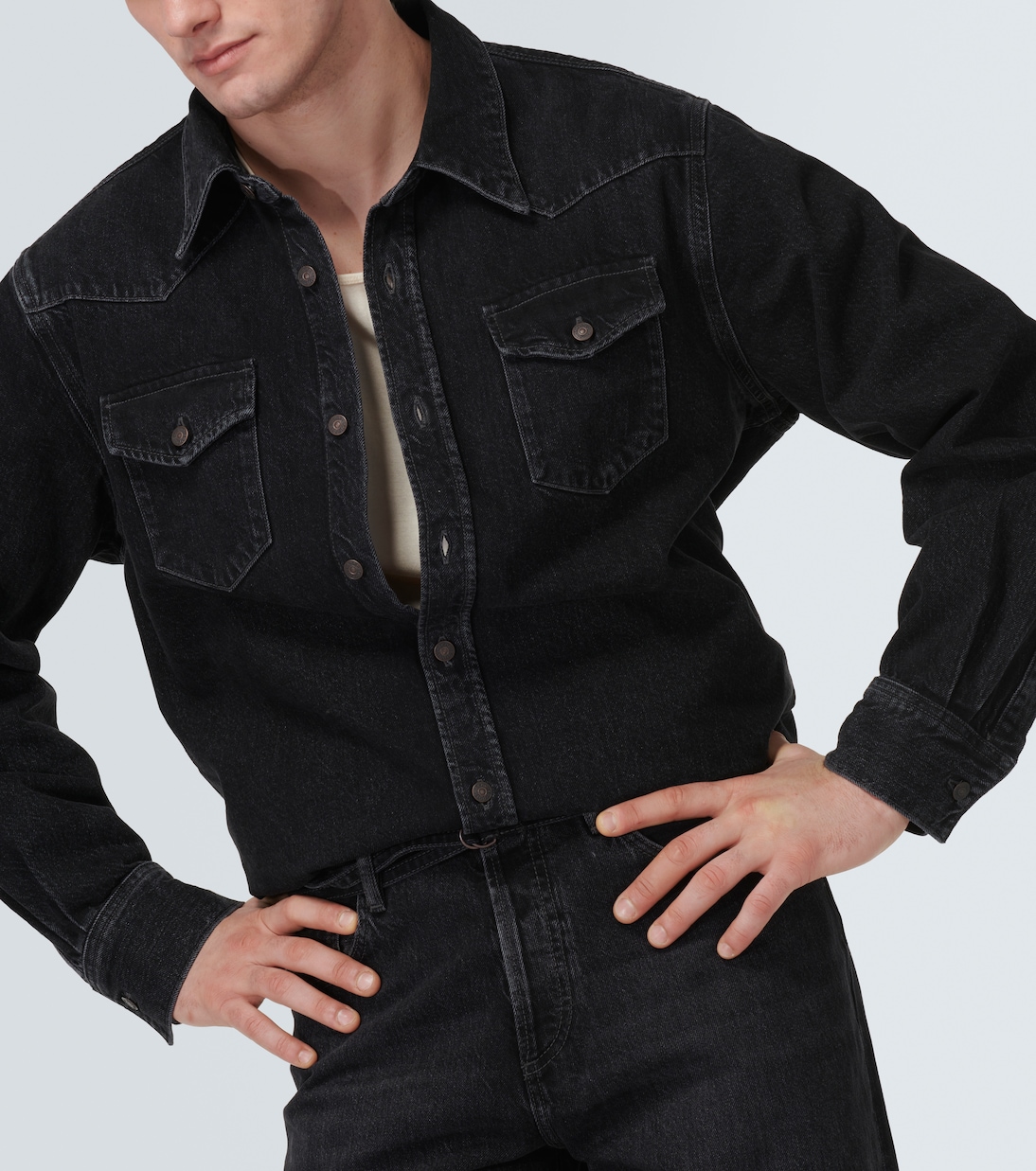Sobrecamisa de denim | Acne Studios