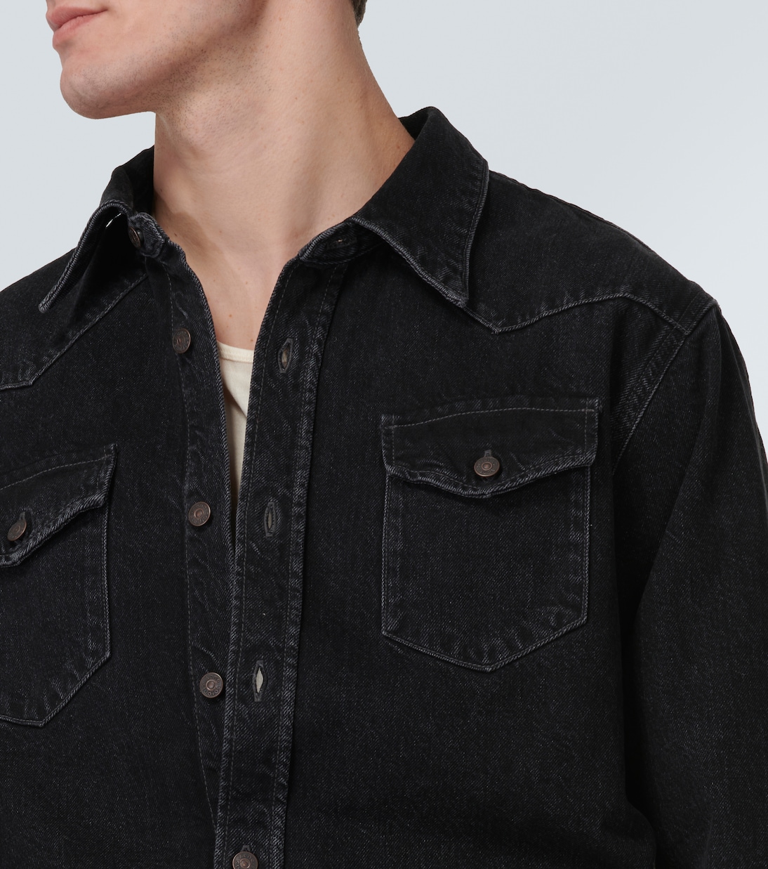 Sobrecamisa de denim | Acne Studios
