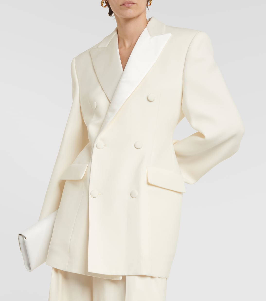 Robe blazer en laine | Wardrobe.NYC
