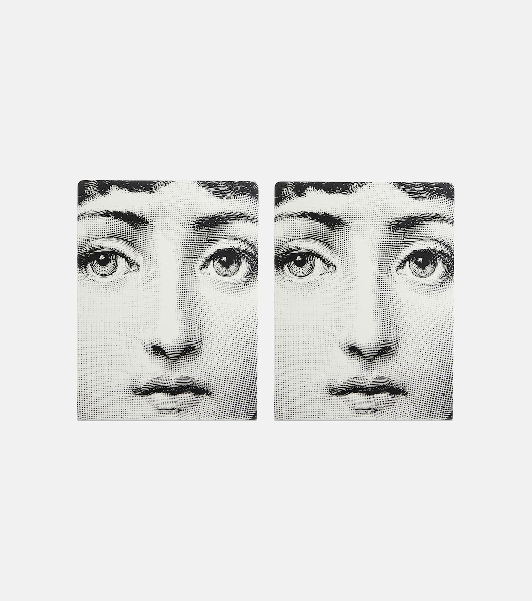 Viso set of 2 bookends | Fornasetti