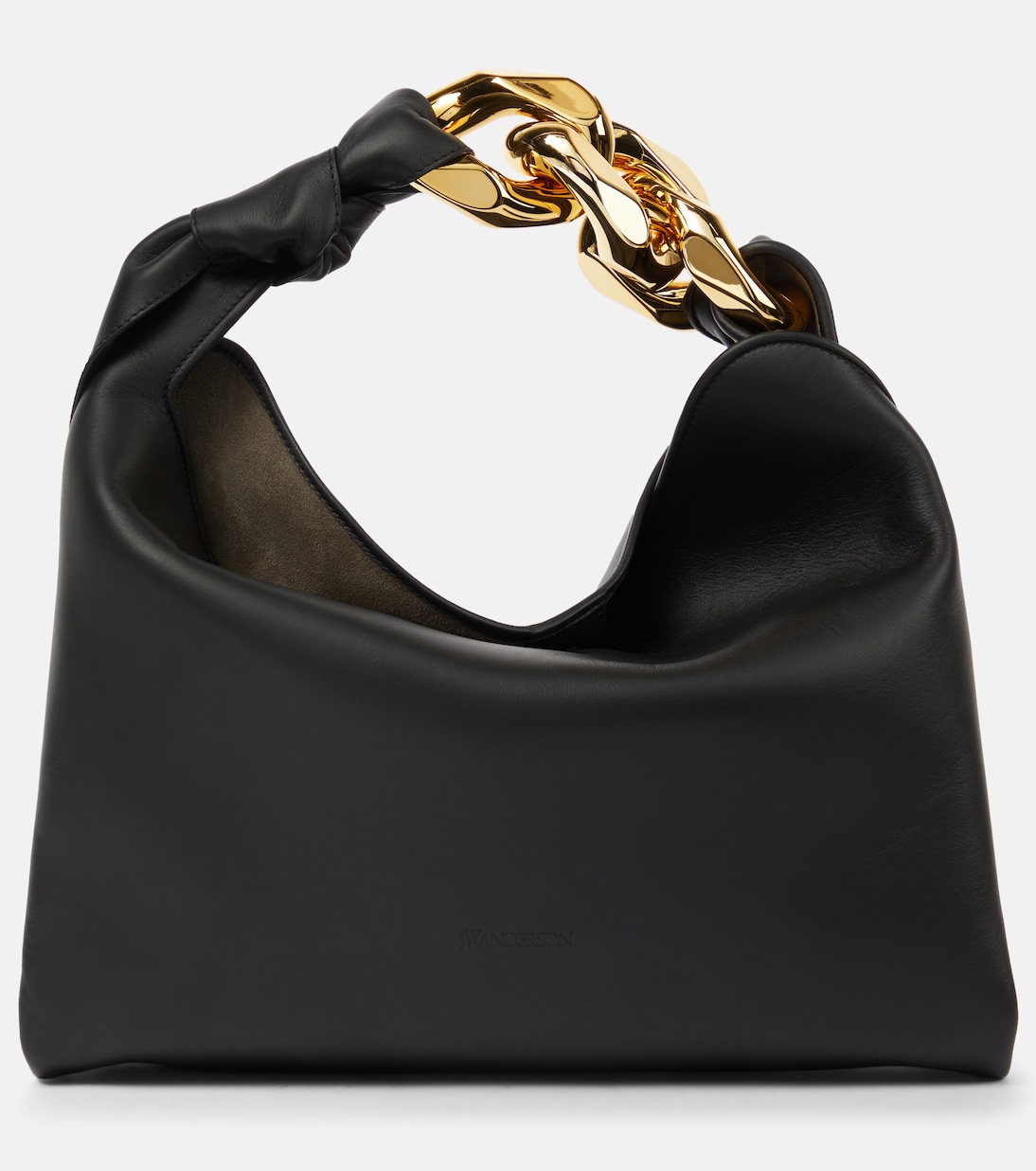 Chain Small leather shoulder bag | JW Anderson