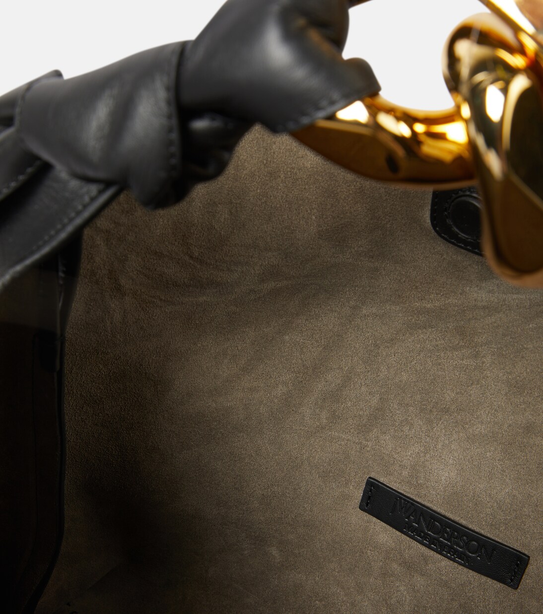 Chain Small leather shoulder bag | JW Anderson