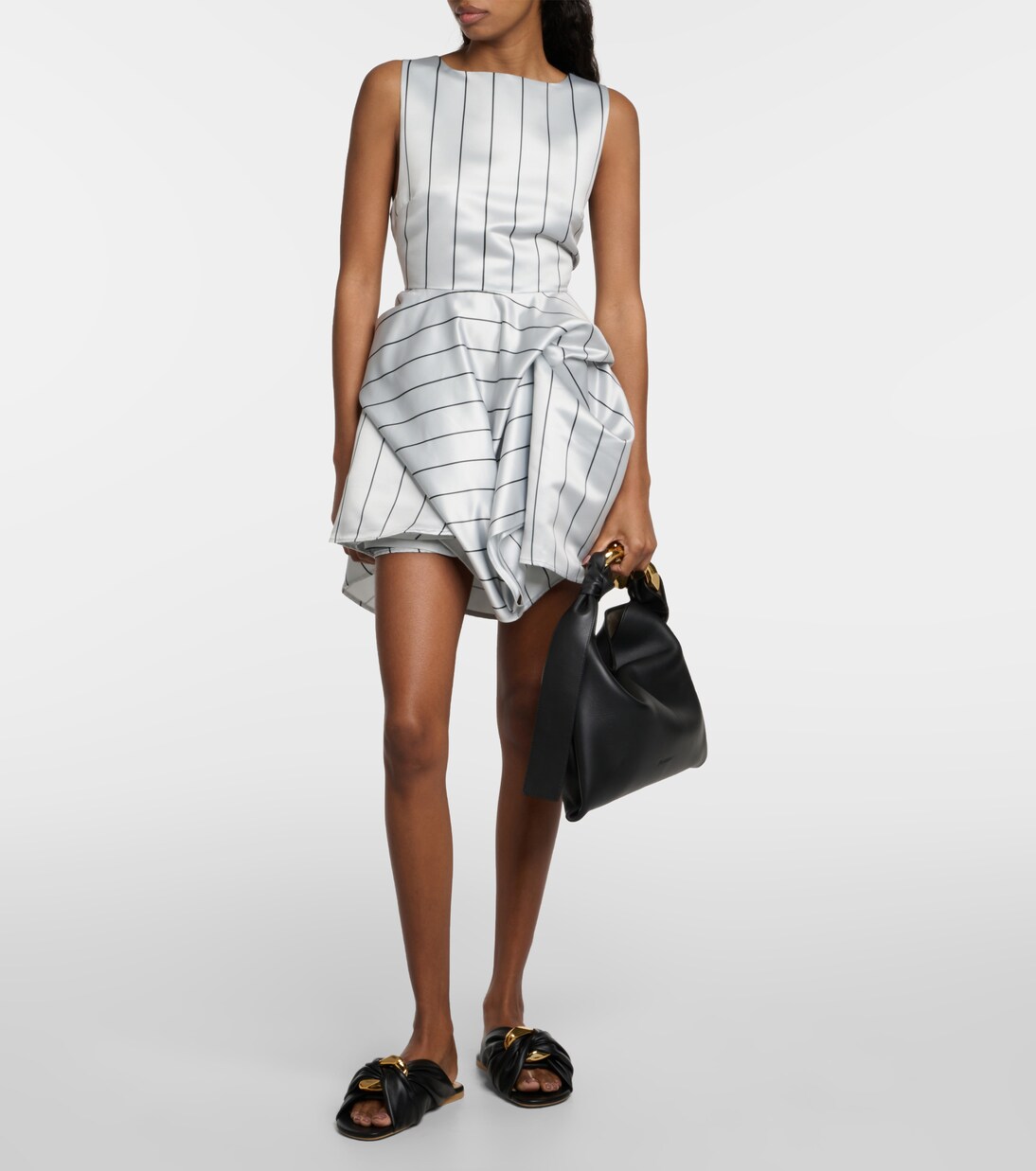Chain Small leather shoulder bag | JW Anderson