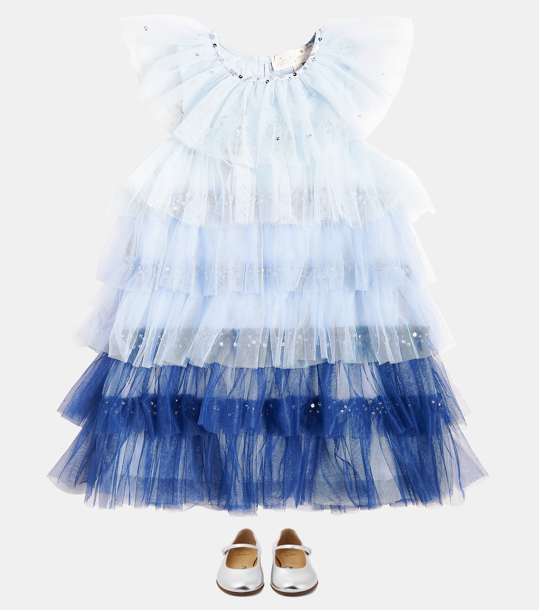 Josette dégradé ruffled tulle dress | Tutu Du Monde