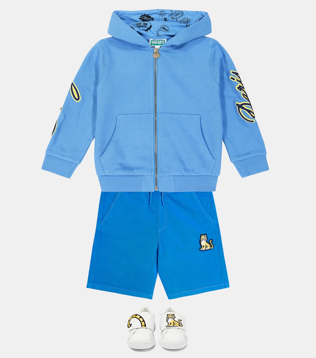 Bermudas en jersey de algodón | Kenzo Kids