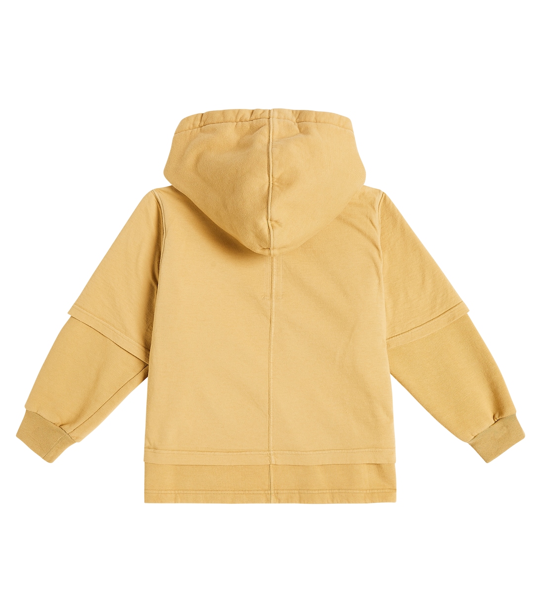 Sweat-shirt à capuche Hustler en coton | Rick Owens Kids
