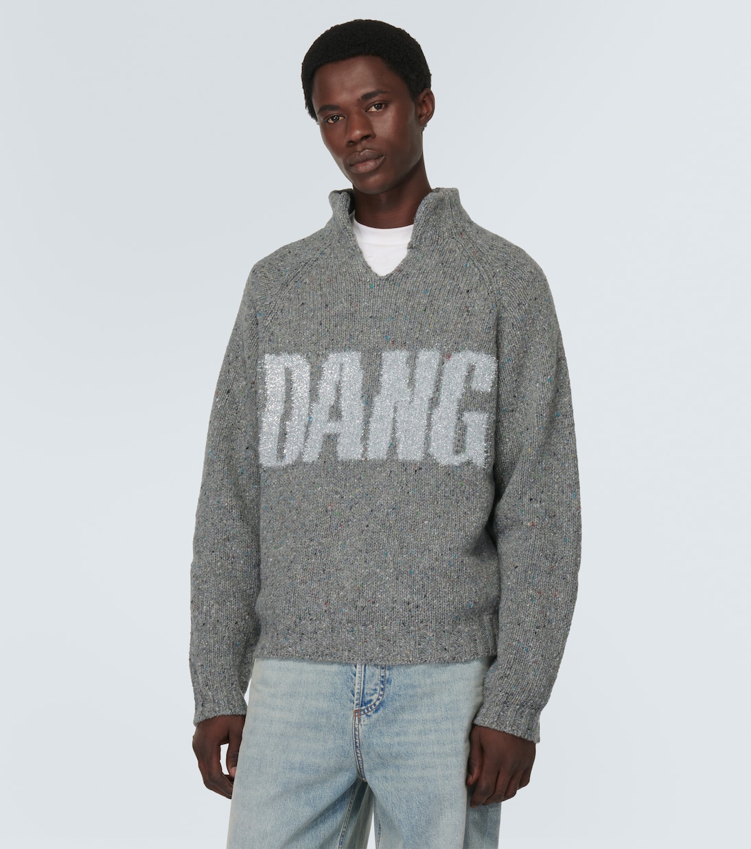 Intarsia wool-blend sweater | ERL