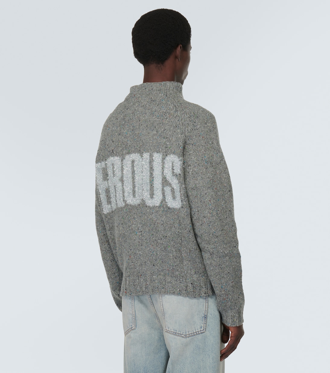 Intarsia wool-blend sweater | ERL