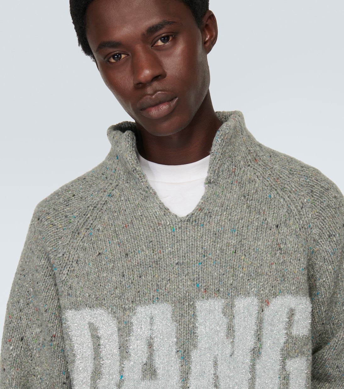 Intarsia wool-blend sweater | ERL
