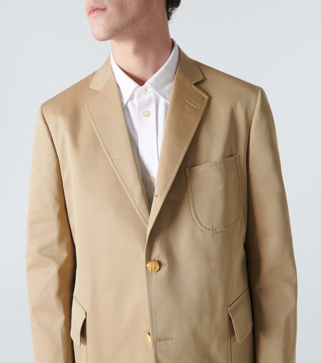 x Brooks Brothers - Blazer in gabardine | Junya Watanabe