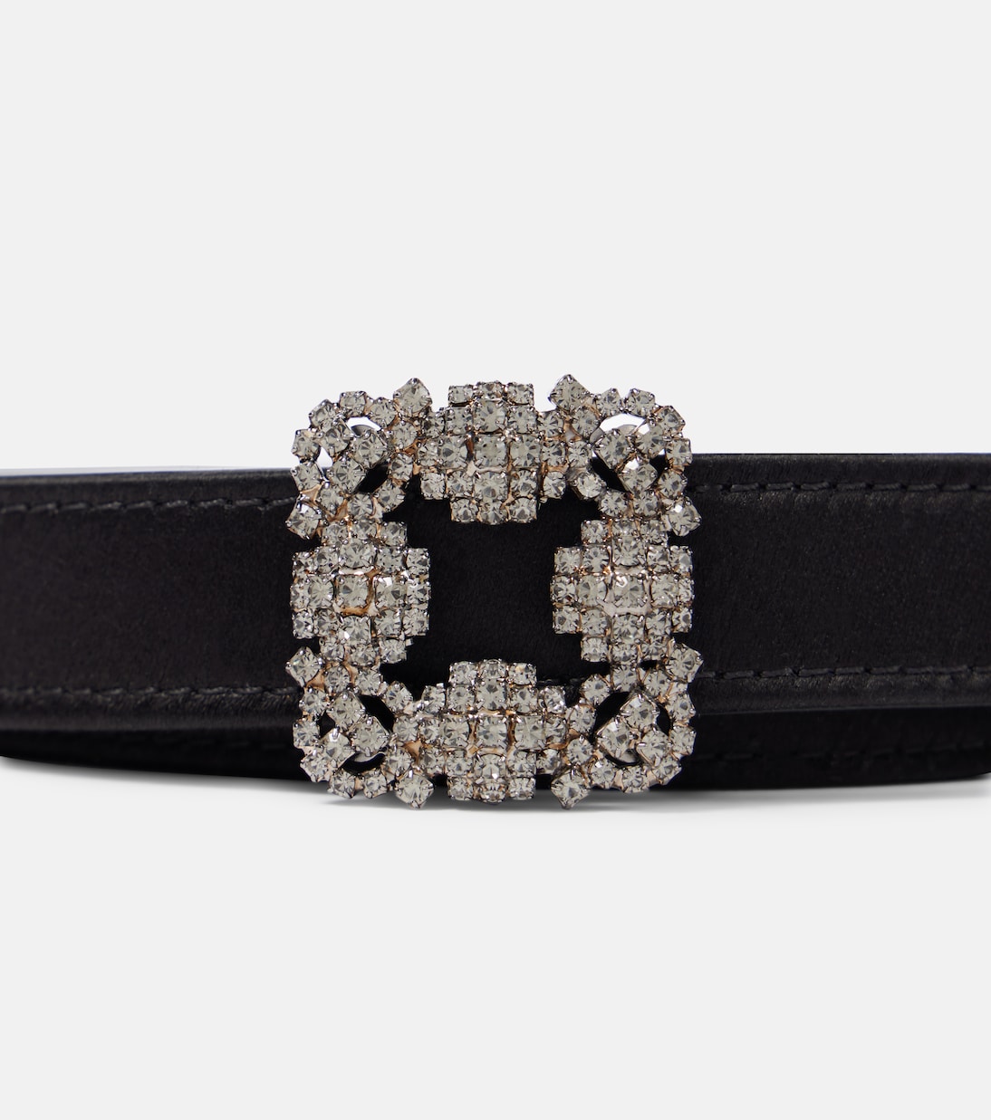 Cintura in raso decorata di MANOLO BLAHNIK per stile giovane e trendy