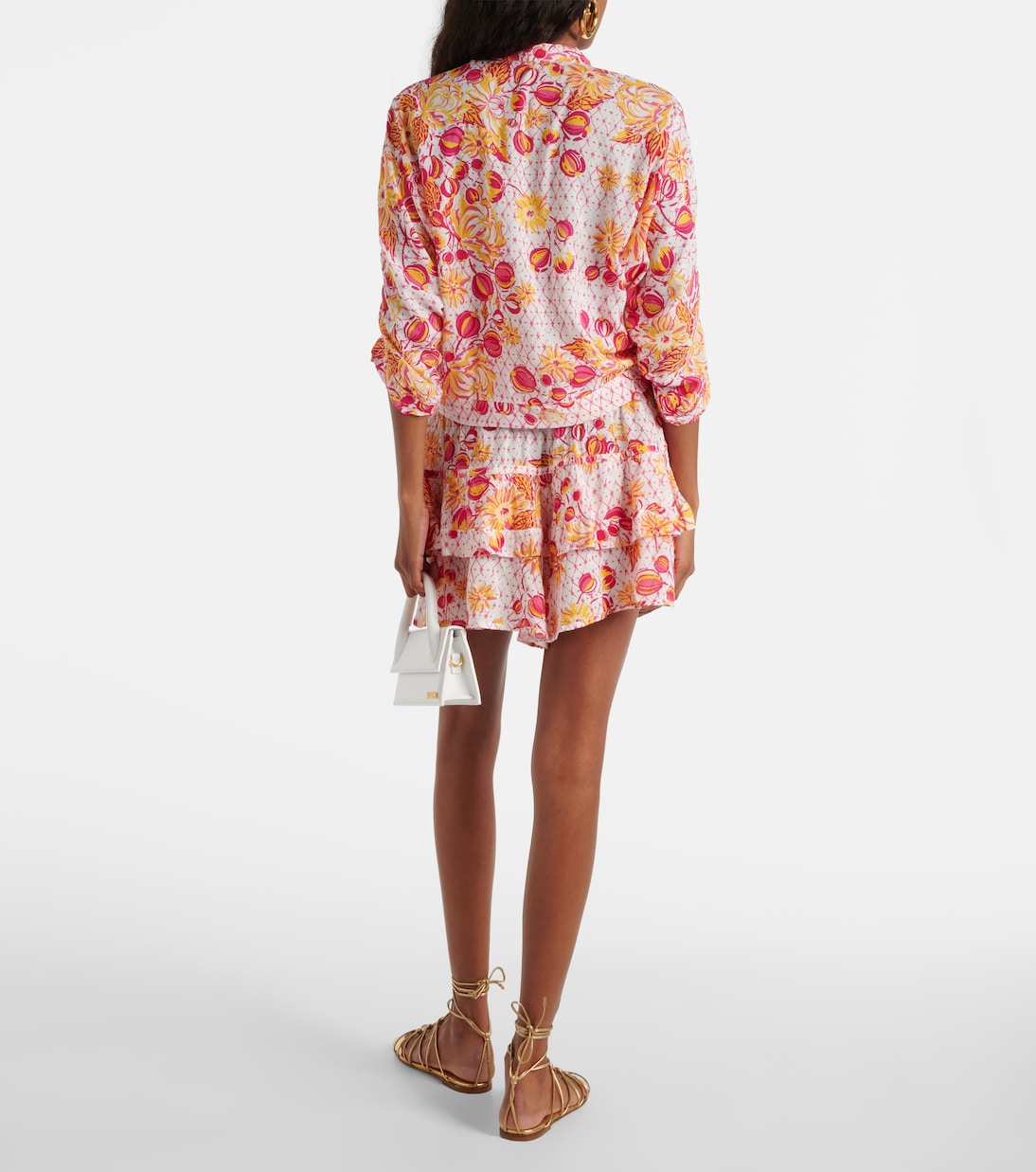 Camisa Azia floral | Poupette St Barth