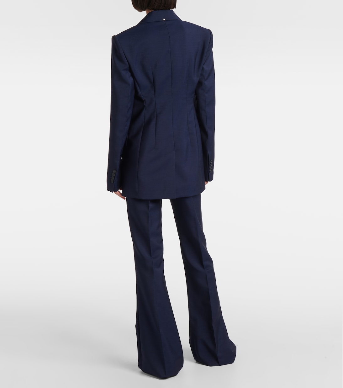 Benares wool-blend canvas blazer | Sportmax