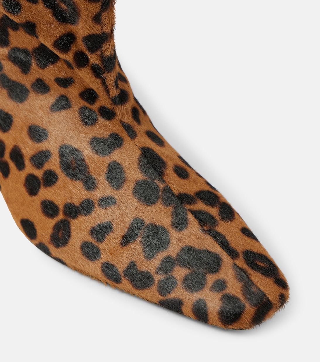 Wide Shaft calf hair knee-high boots | Toteme
