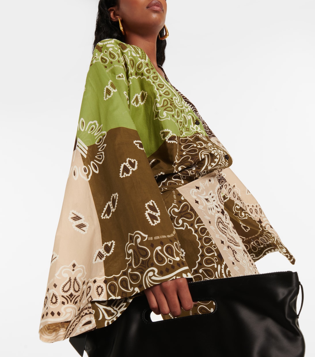 Abito corto Bandana in popeline | The Attico
