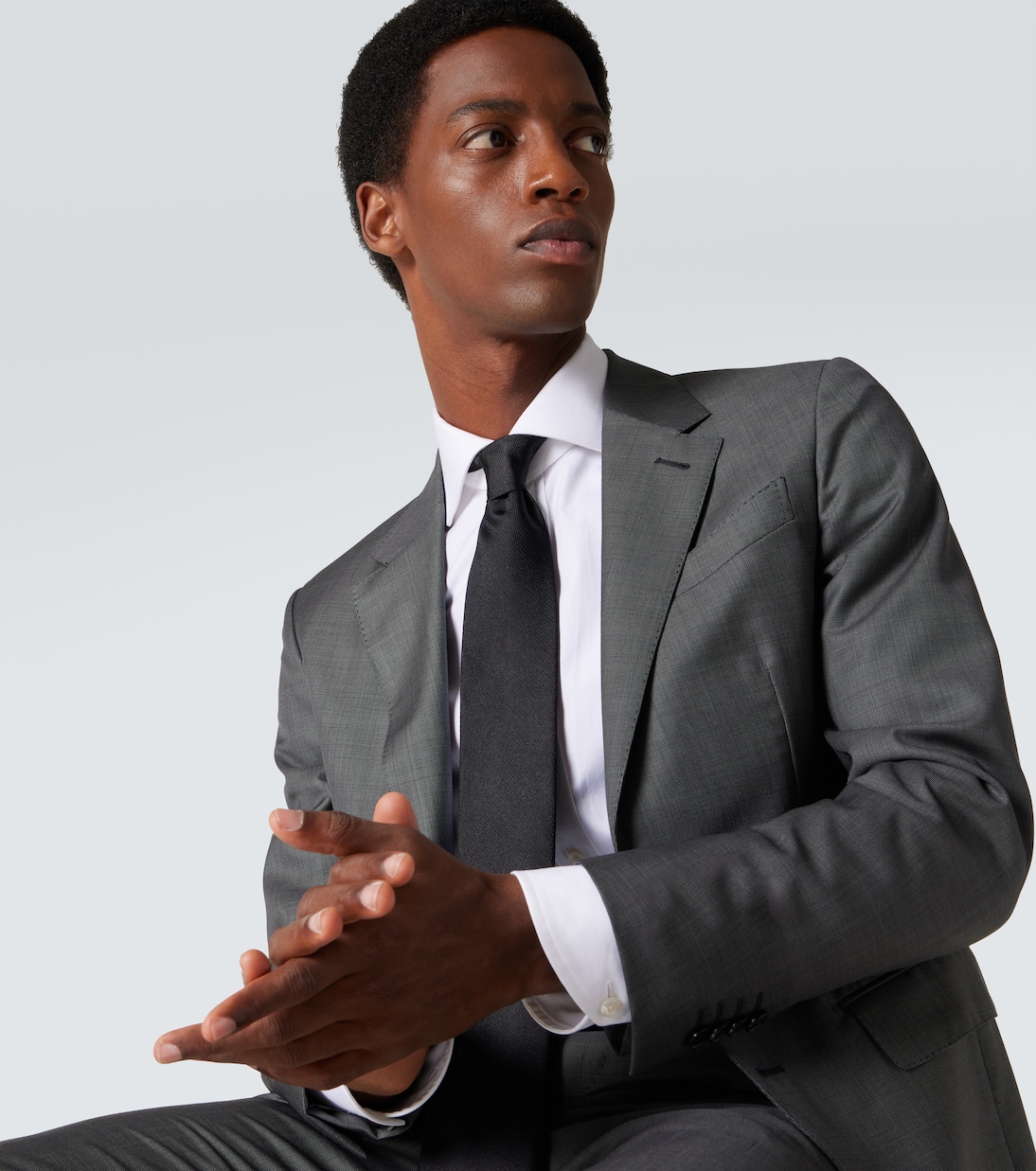 Cravatta in twill di seta | Zegna