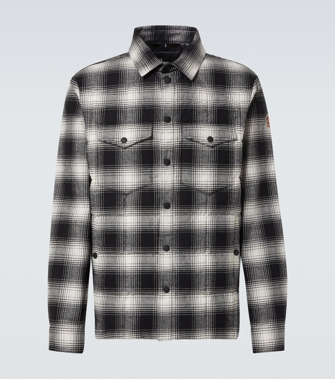 Chemise Gelt en coton à carreaux | Moncler Grenoble