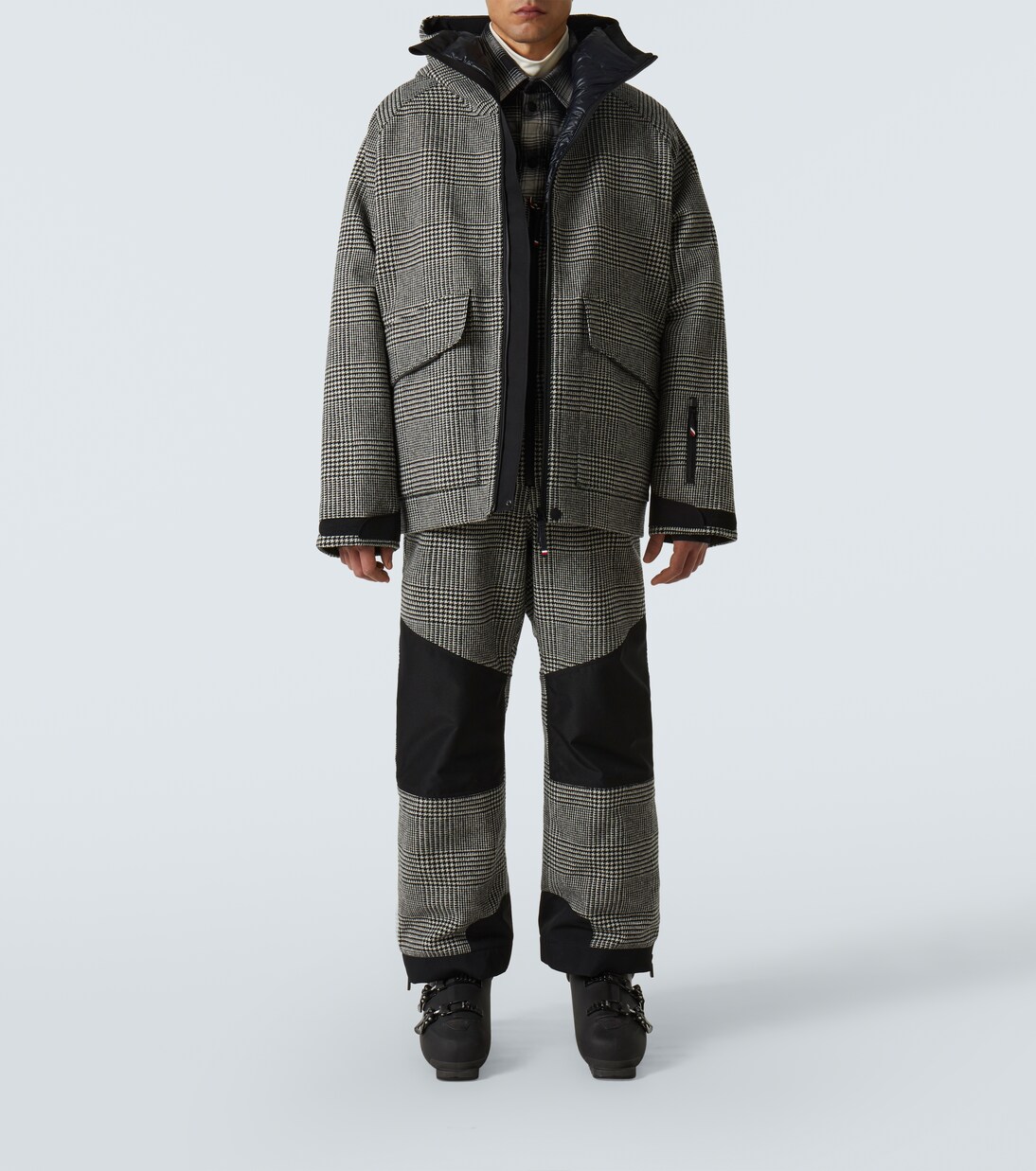 Chemise Gelt en coton à carreaux | Moncler Grenoble