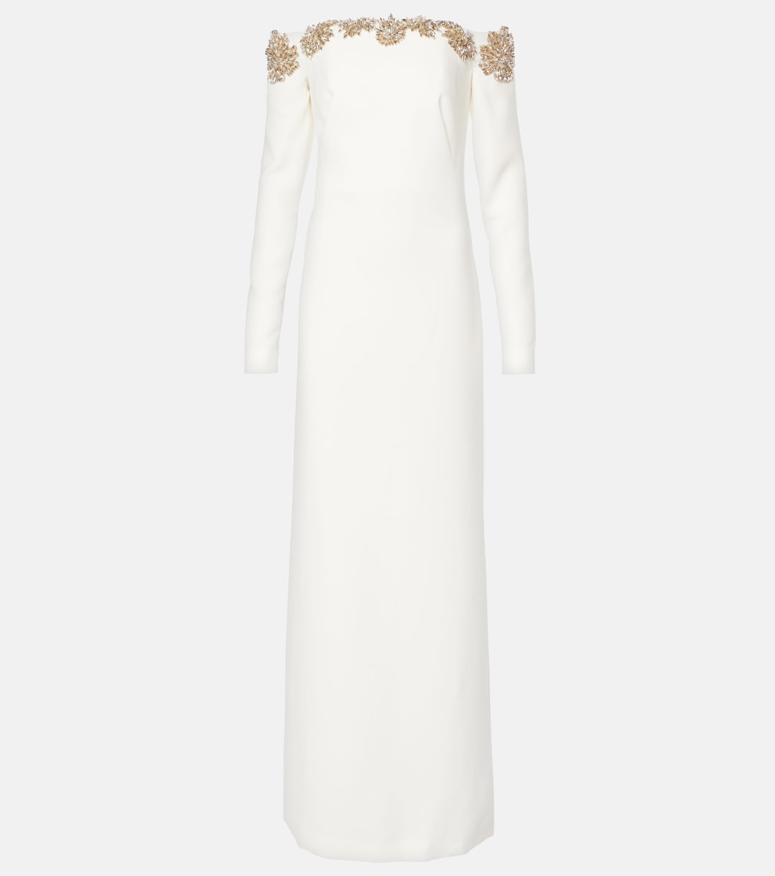 Meline embellished crêpe gown | Costarellos