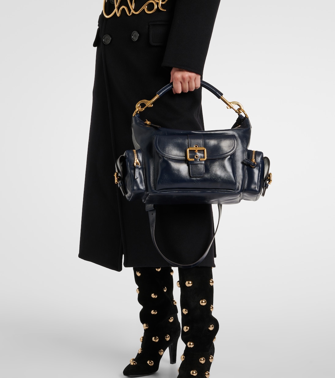 Borsa a tracolla Camera Medium in pelle | Chloé