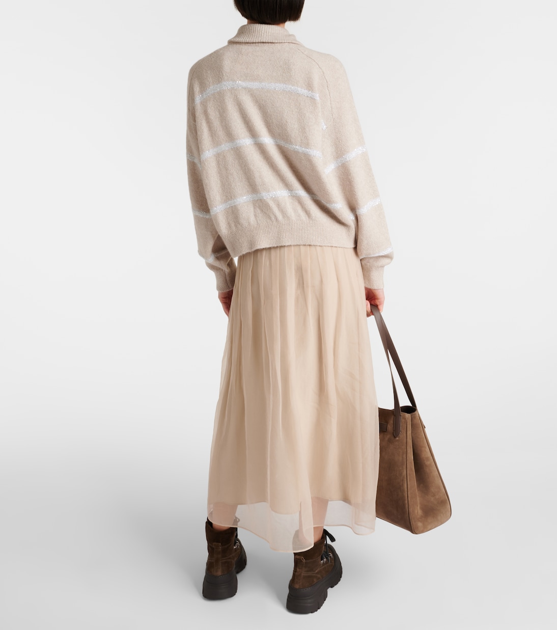 Jersey de mezcla de cachemir | Brunello Cucinelli