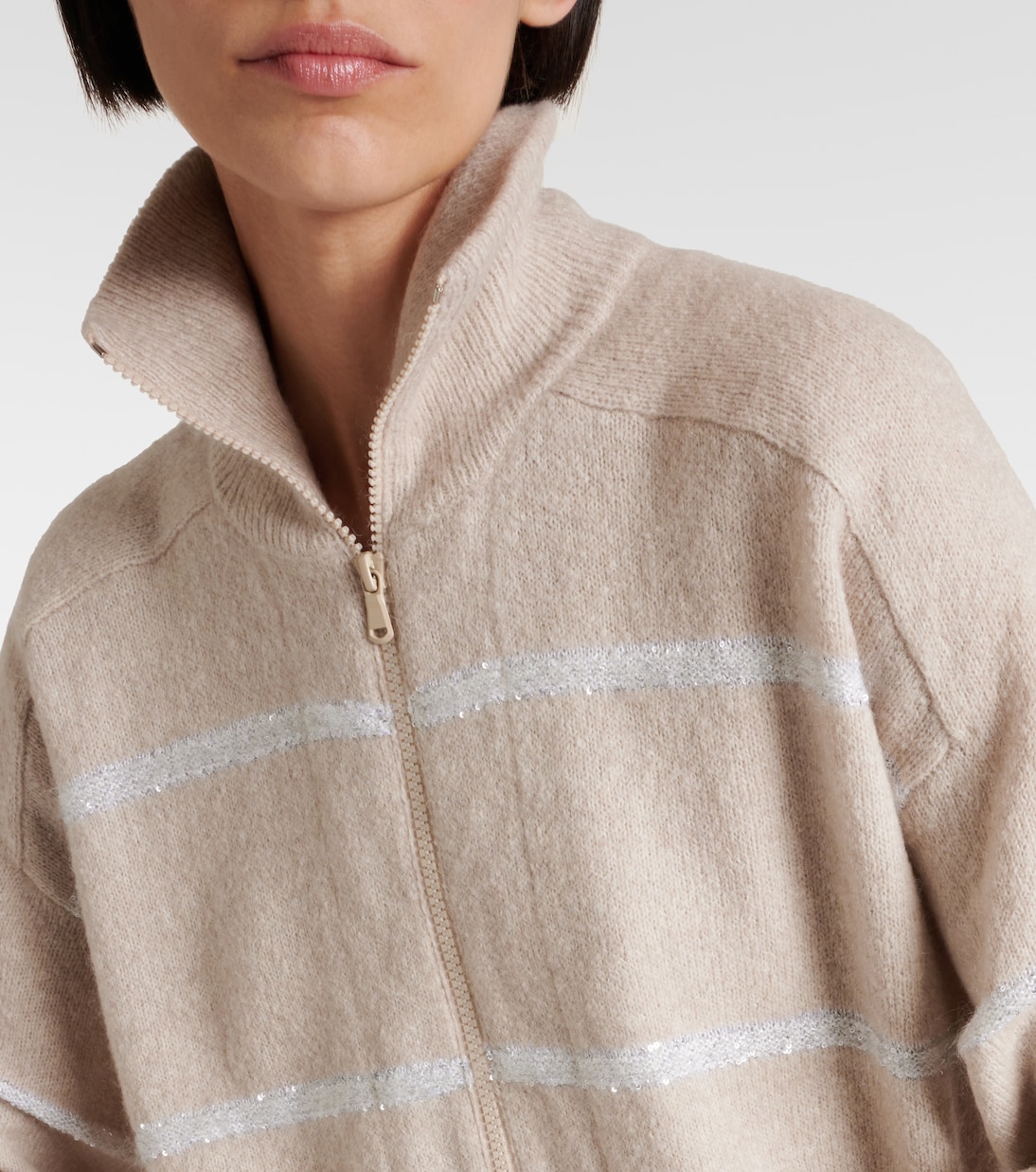 Jersey de mezcla de cachemir | Brunello Cucinelli