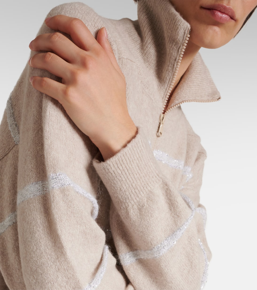Jersey de mezcla de cachemir | Brunello Cucinelli