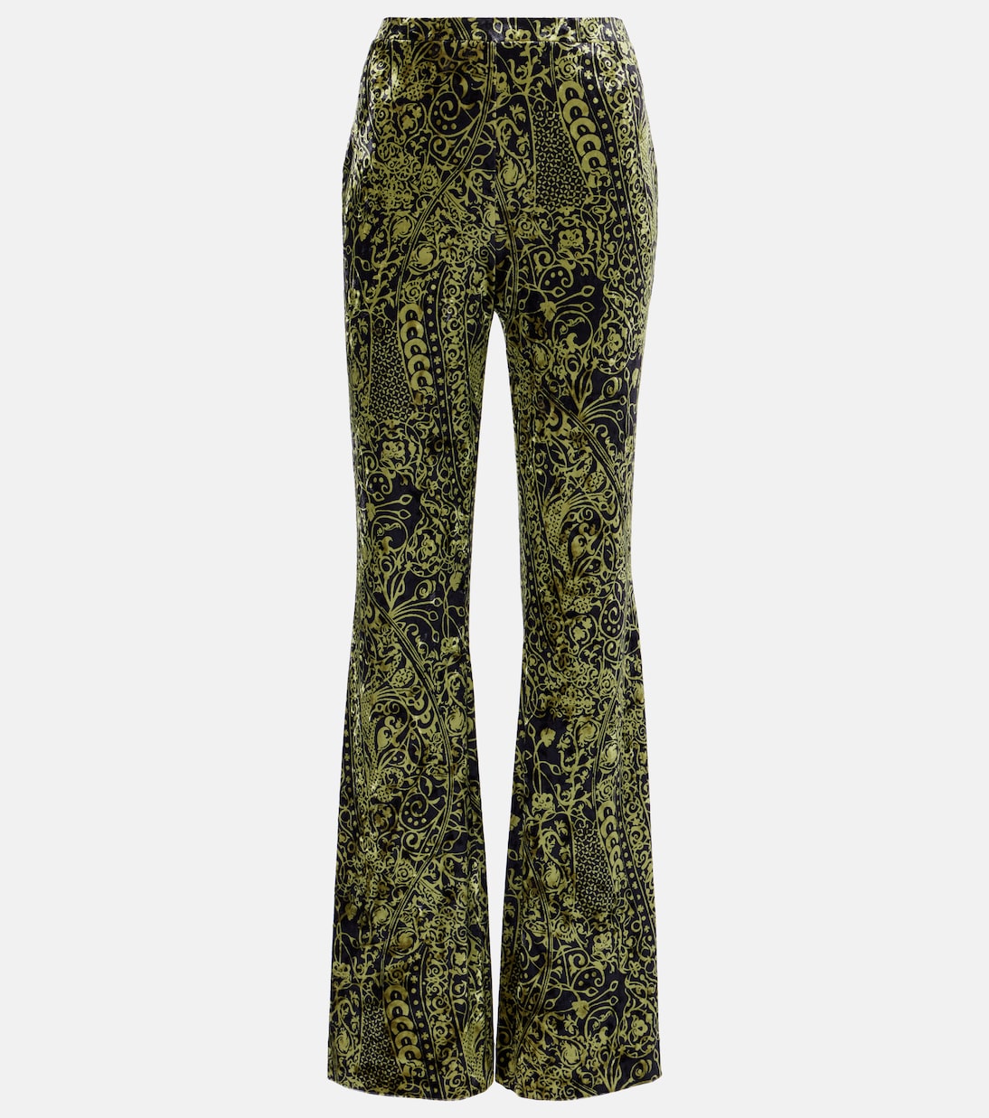 Pantalones flared Ruthette de terciopelo | Diane von Furstenberg