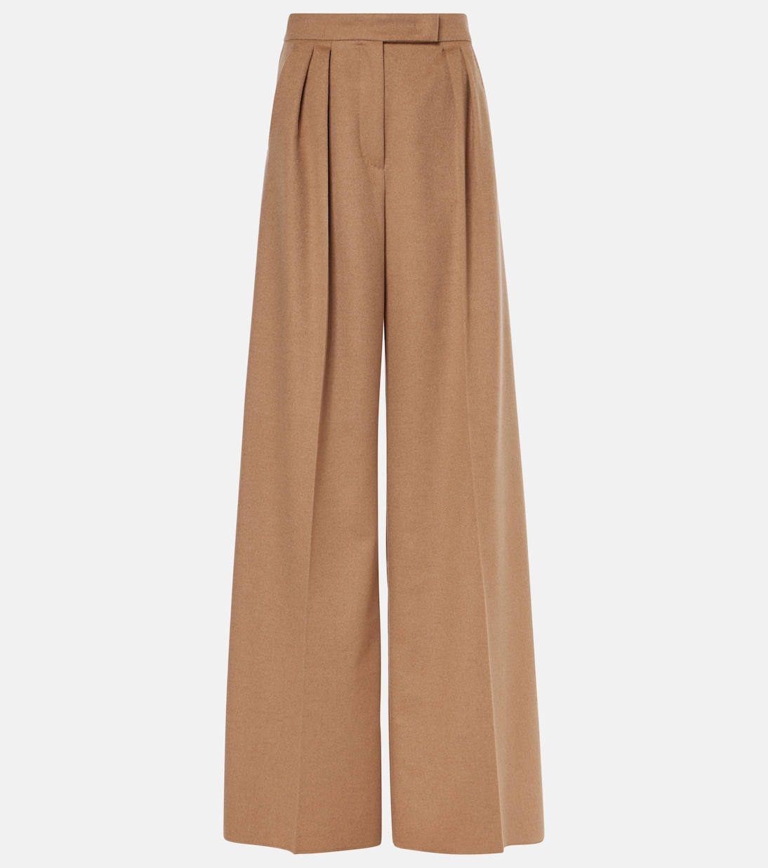 Weite High-Rise-Hose Fagus aus Wolle | Max Mara