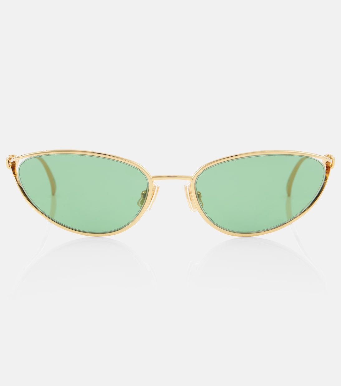 Occhiali da sole BOTTEGA VENETA stile cat-eye con design Knot per giovani trendy