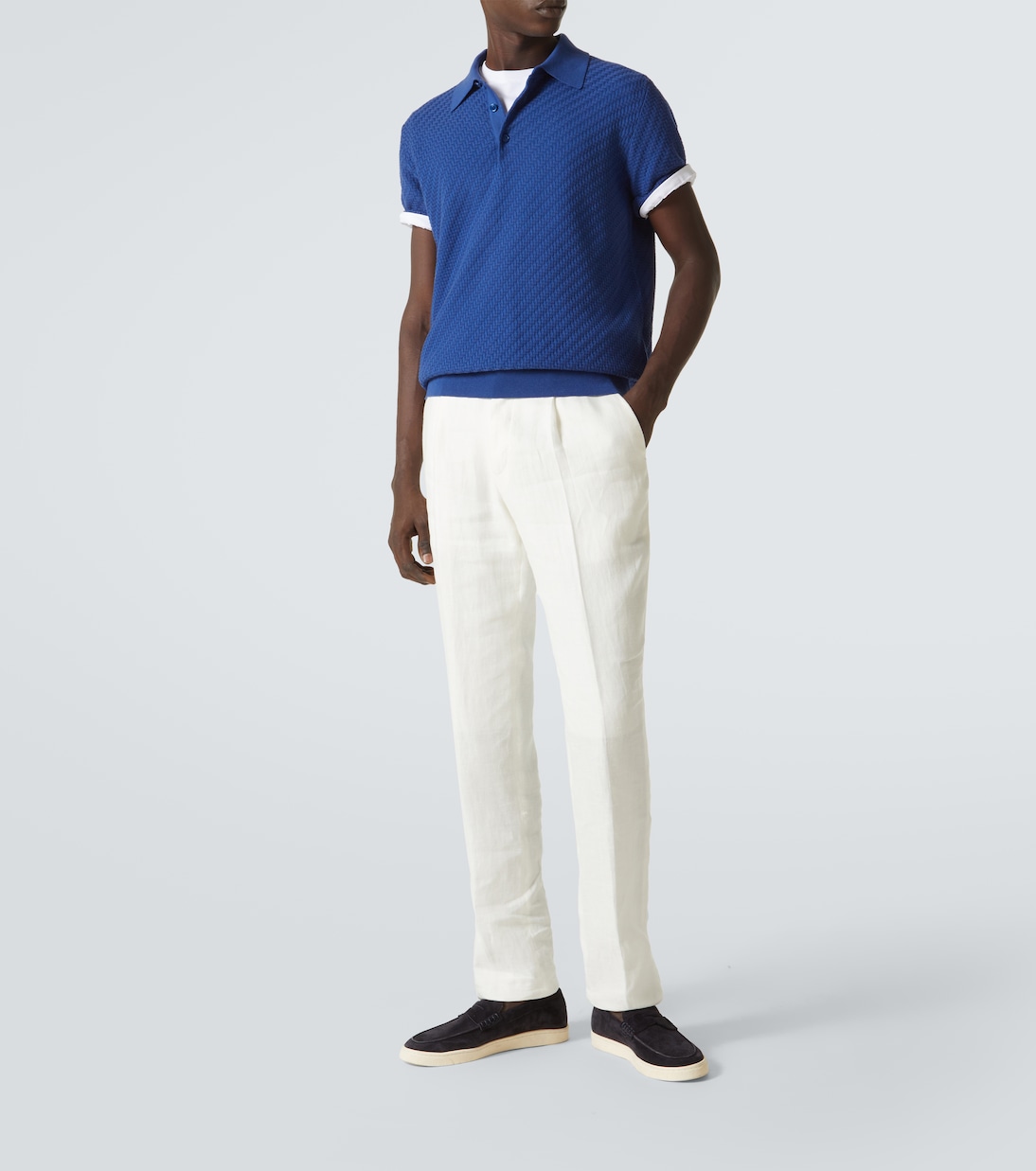 Polo de algodón, seda y cachemir | Brioni